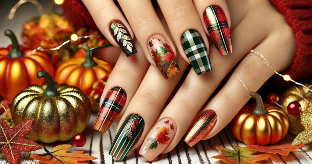 Thanksgiving Nail Designs