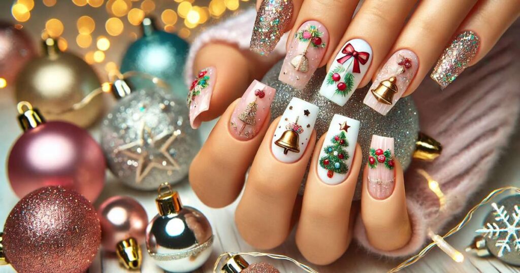 Christmas Ornament Nails