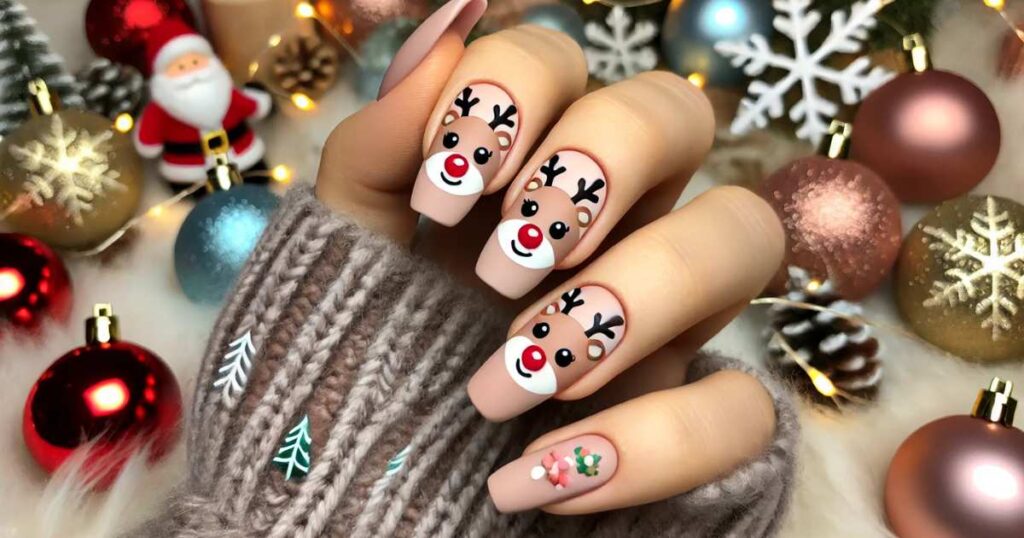 Rudolph the Red-Nosed Reindeer Nails