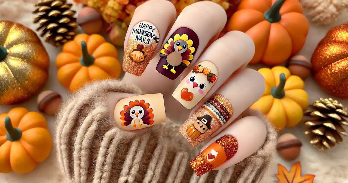 Thanksgiving Nails: Creative and Festive Ideas